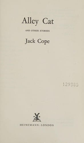 Alley cat and other stories