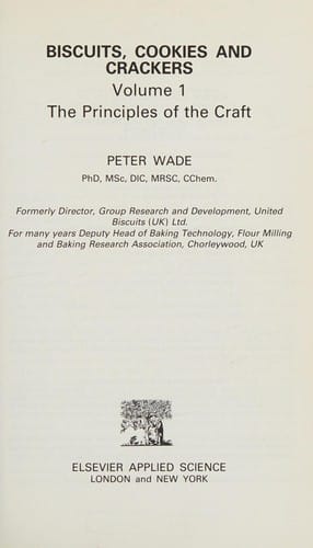 Biscuits, cookies, and crackers