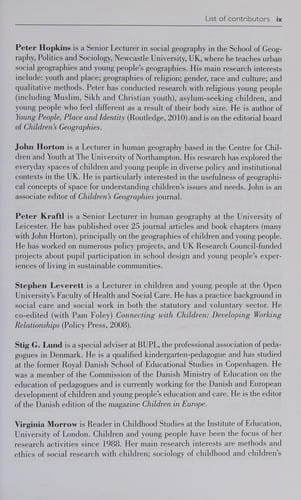 Children's and young people's spaces