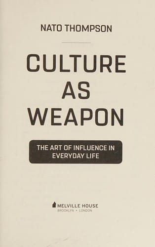 Culture as weapon