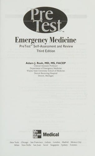 Emergency medicine