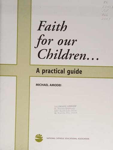 Faith for our children --