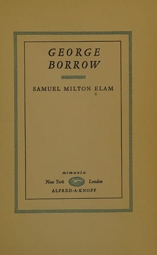 George Borrow