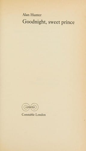 Goodnight, sweetprince