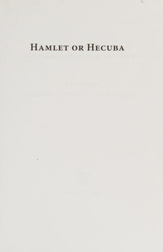 Hamlet oder Hekuba