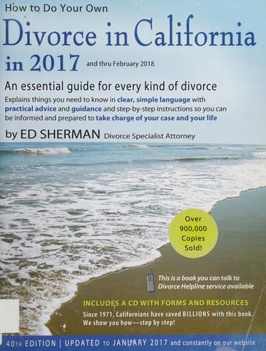 How to do your own divorce in California in 2017