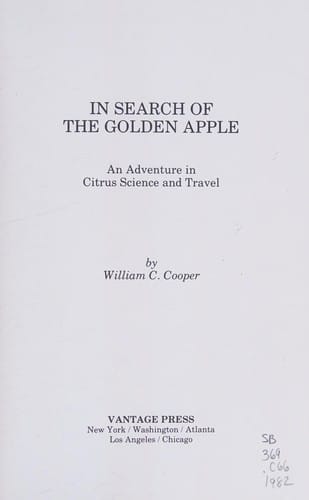 In search of the golden apple