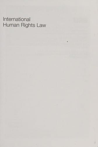 International human rights law