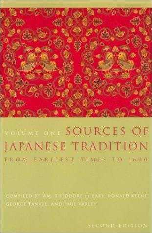 Sources of Japanese tradition