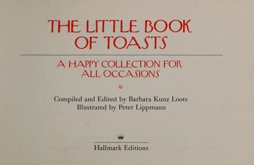 The Little book of toasts