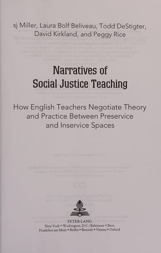 Narratives of social justice teaching