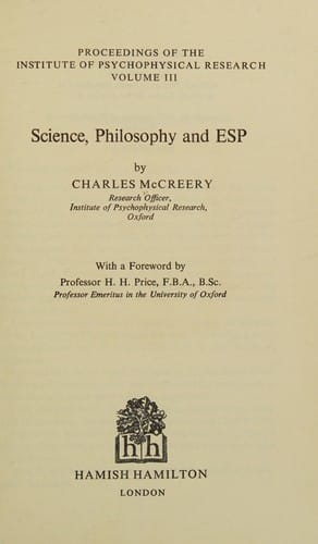 Science, philosophy, and ESP