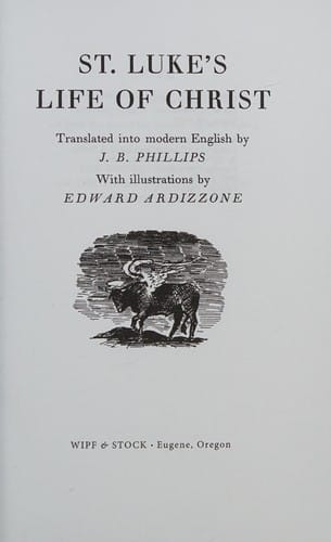 St. Luke's life of Christ