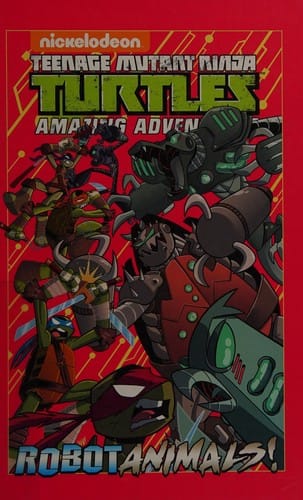 Teenage Mutant Ninja Turtles amazing adventures. Robot animals!
