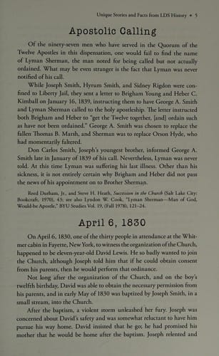 Unique stories from LDS history