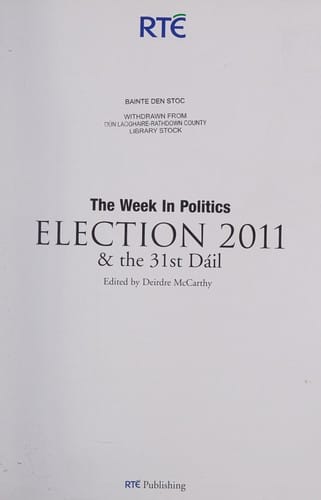 The week in politics