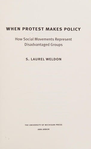 When protest makes policy