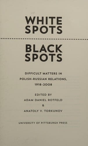 White spots, black spots