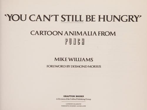 'You can't still be hungry'