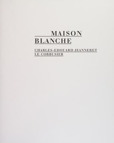 Maison Blanche