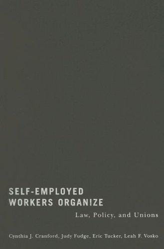 Self-employed workers organize