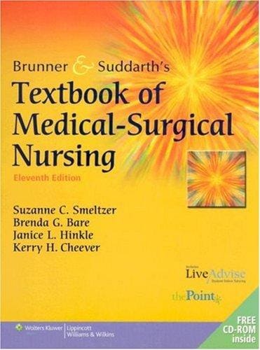 Brunner & Suddarth's textbook of medical-surgical nursing