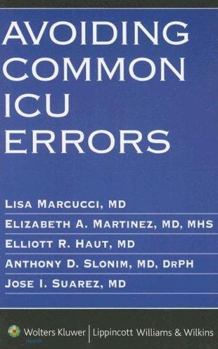 Avoiding common ICU errors