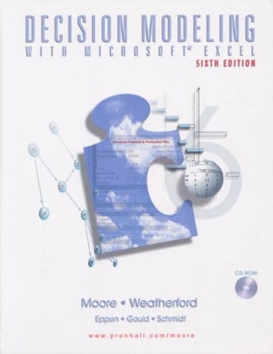 Decisions Modeling with Microsoft Excel