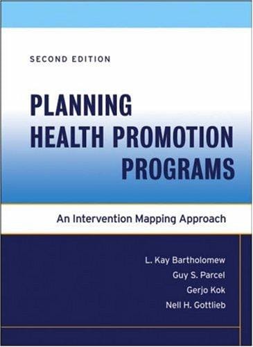 Planning health promotion programs