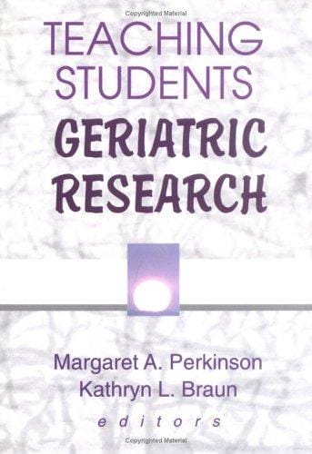 Teaching students geriatric research