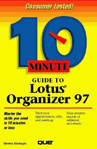 10 minute guide to Lotus Organizer 97