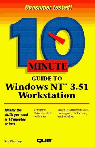 10 minute guide to Windows NT 3.51 workstation