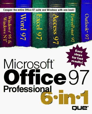 Microsoft Office 97 professional 6 in 1