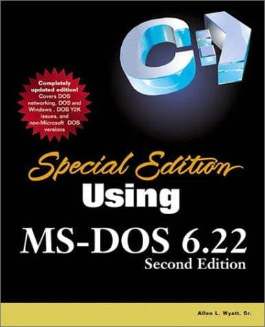 Special edition using MS-DOS 6.22