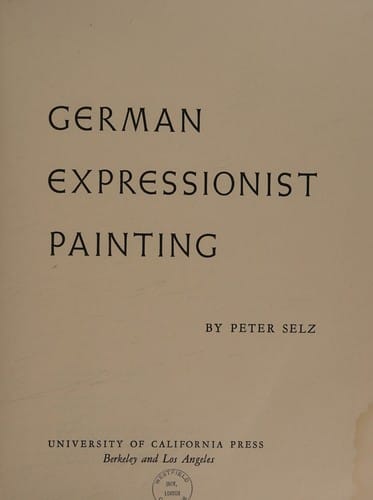 German expressionist painting