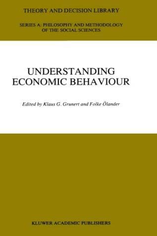 Understanding economic behaviour