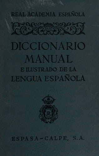 Diccionario Manual E Ilustrado De La Lengua Española