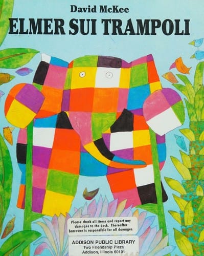 Elmer sui trampoli =