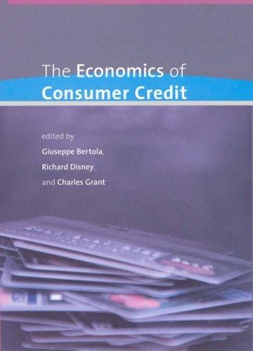 The economics of consumer credit