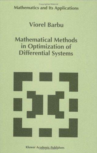 Mathematical methods in optimization of differential systems