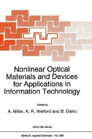 Nonlinear optical materials and devices for applications in information technology