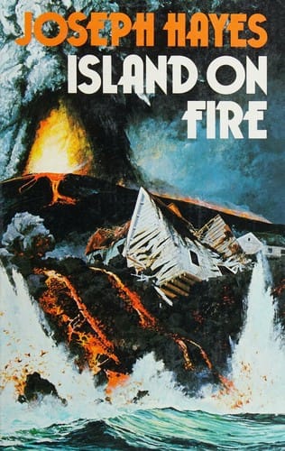 Island on fire