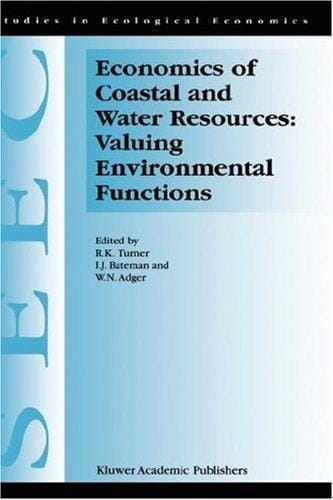 Economics of coastal and water resources