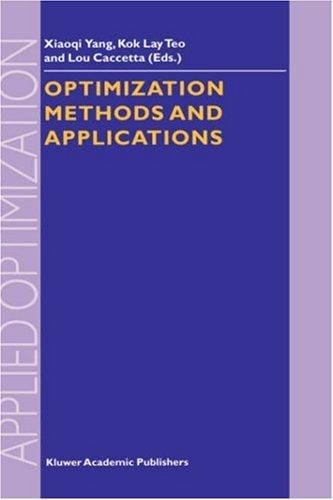 Optimization methods and applications