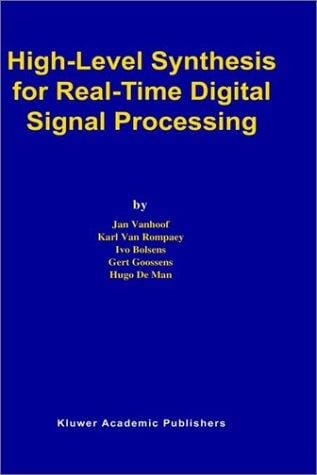 High-level synthesis for real-time digital signal processing