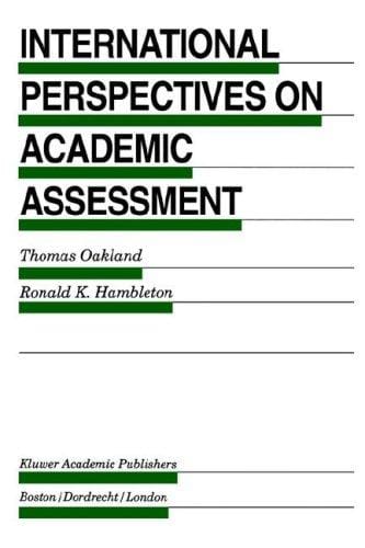 International perspectives on academic assessment