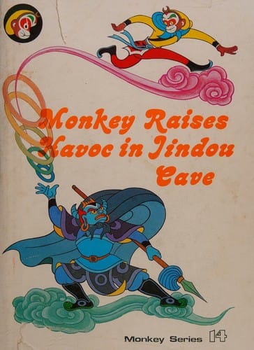 Monkey raises havoc in Jindou Cave