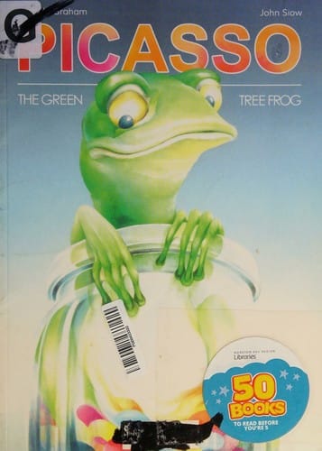 Picasso the green tree frog