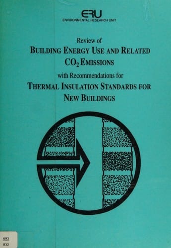 Review of building energy use and related CO2 emissions with recommendations for thermal insulation standards for new buildings