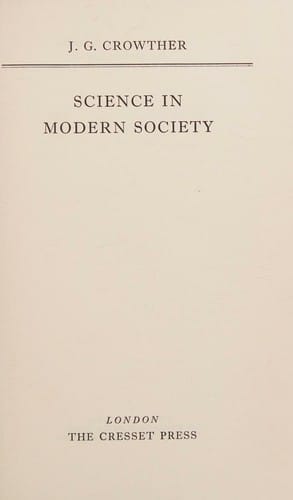 Science in Modern Society